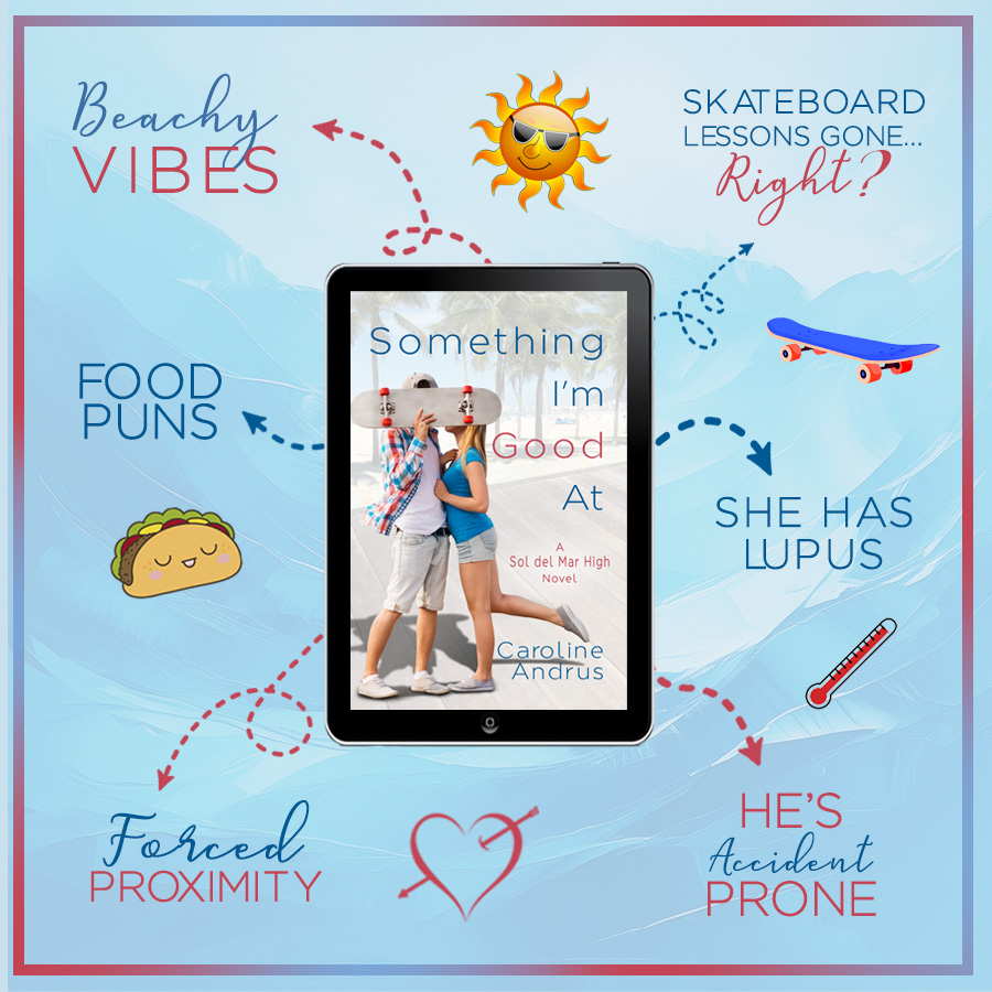 Something I'm Good At by Caroline Andrus tropes promo graphic